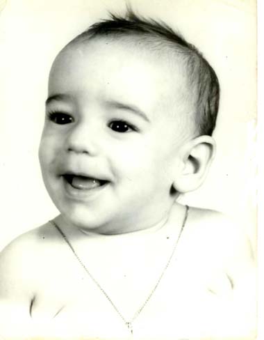 When I was a baby.